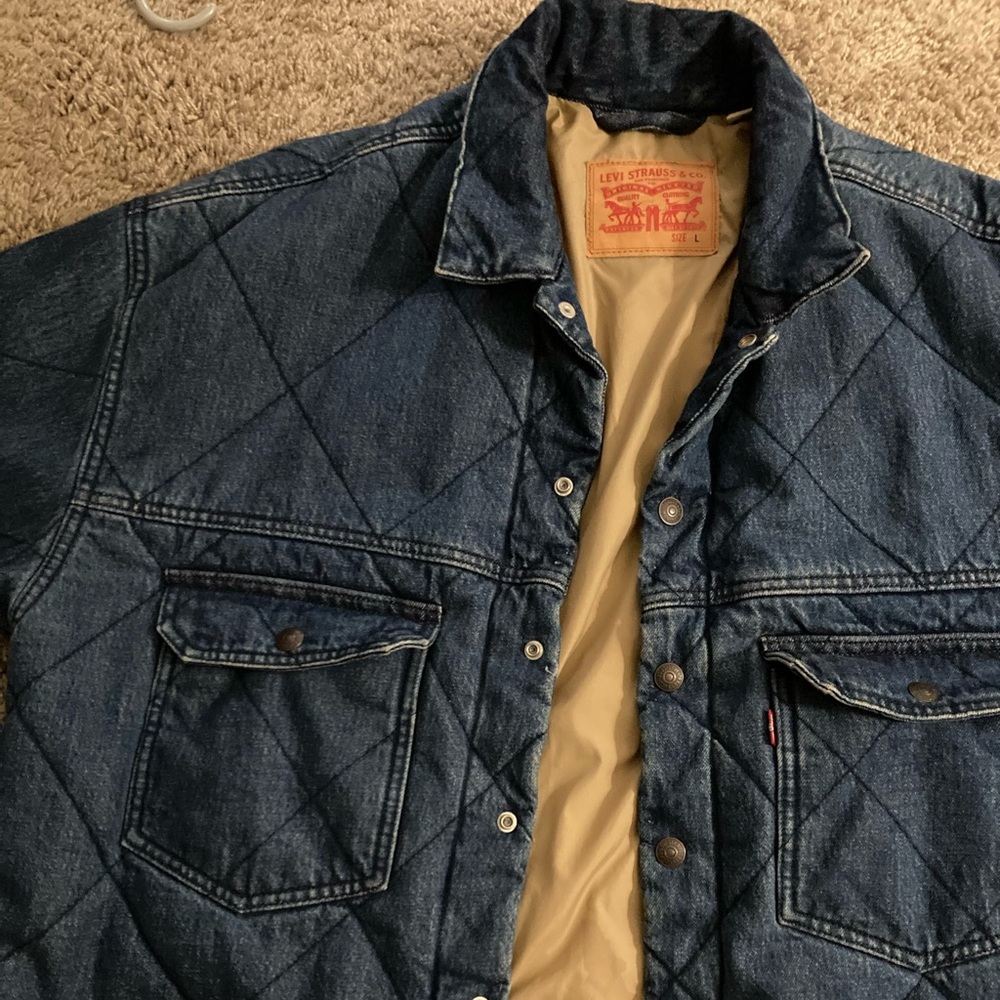 Levi denim coat